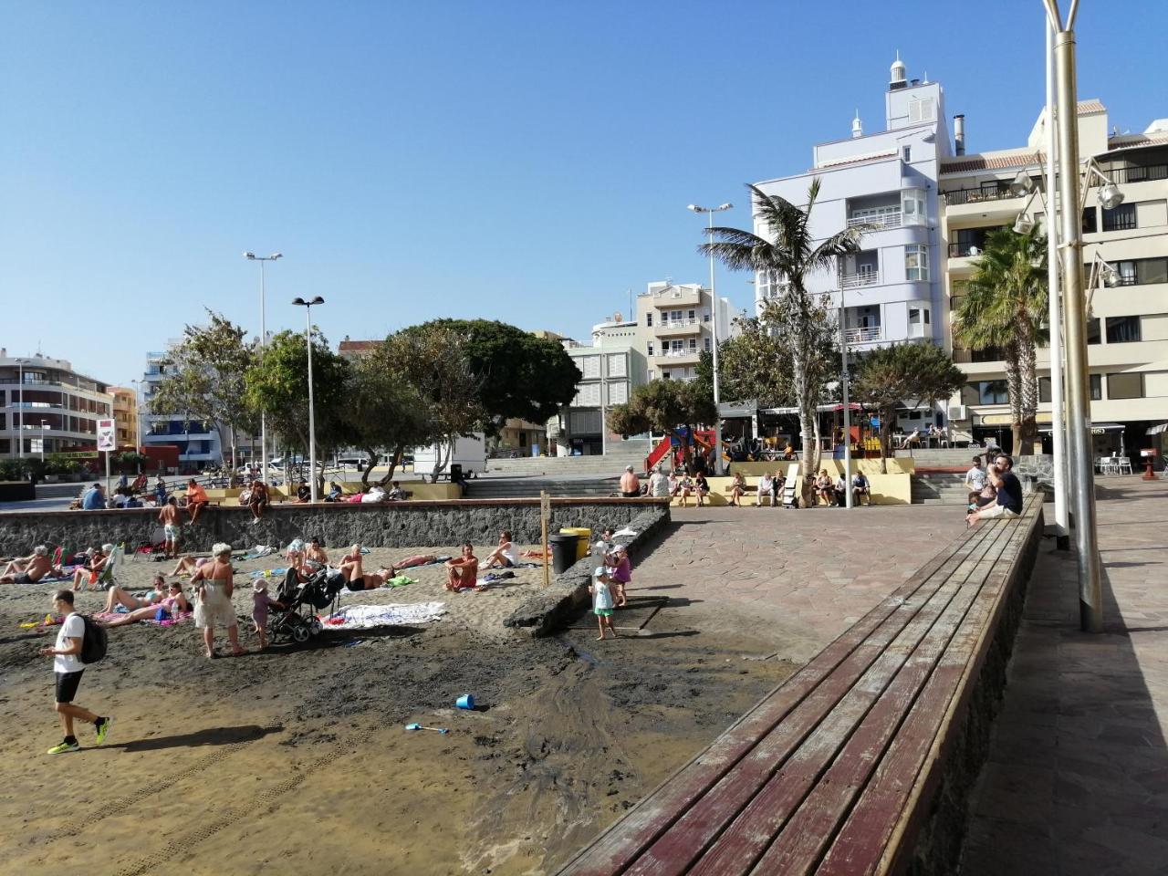 Oceanside Apartment In El Medano Eksteriør billede