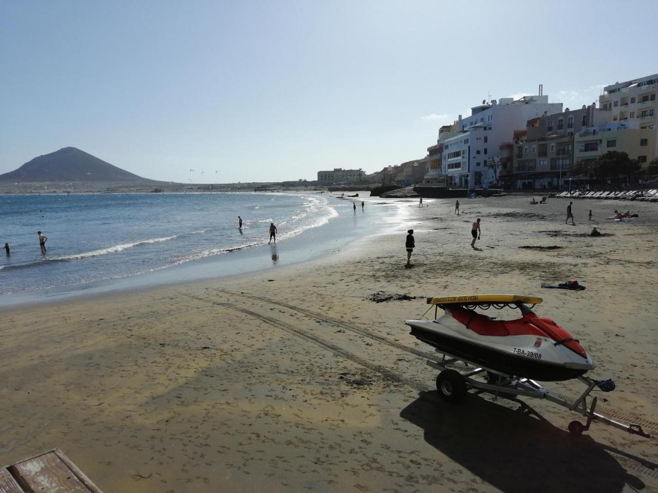 Oceanside Apartment In El Medano Eksteriør billede